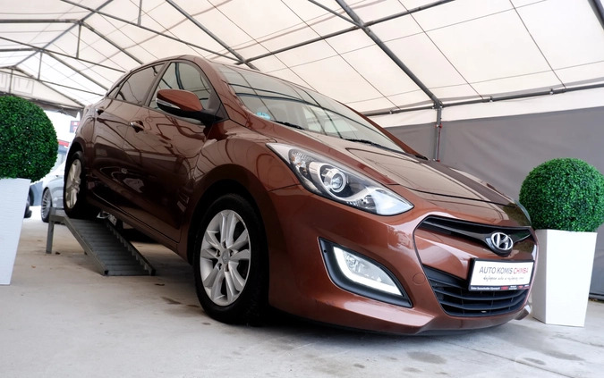 Hyundai I30 cena 38700 przebieg: 117000, rok produkcji 2012 z Ziębice małe 191